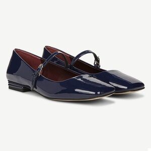 Franco Sarto Tinsley Navy Patent Leather Mary Jane